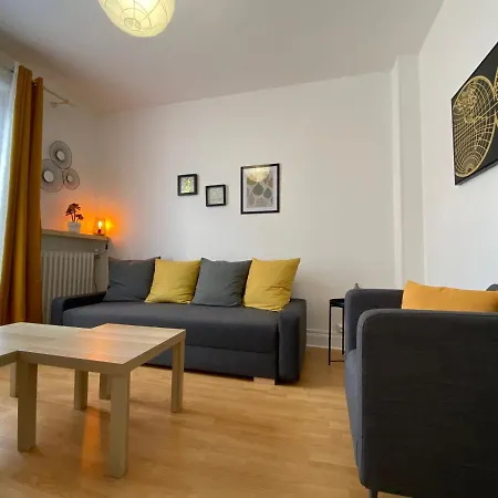 Apartment Gare - Parking - Cosy - Jardin - Labellise Clevacances 3 Etoiles *
